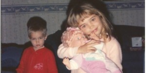 Mallory loved her baby dolls.